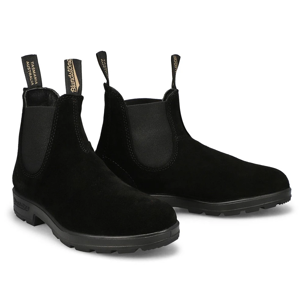 Unisex 2405 Suede Orginal Chelsea Boot - Black