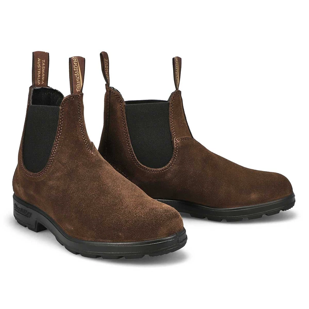 Unisex 2410 Suede Orginal Chelsea Boot - Brown