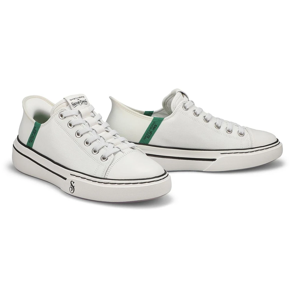 Mens Snoop One - Low Dogg Slip-Ins Sneaker White