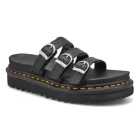 Womens Blaire Slide 3 Strap Sandal - Black