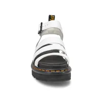 Womens Blaire Multi Strap Sandal - White