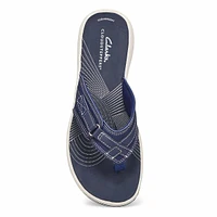 Womens Breeze Sea Thong Sandal - Navy