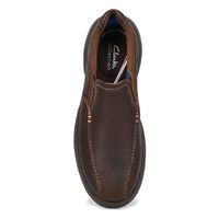 Mens Bradley Step Casual Slip On Shoe - Brown