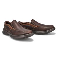 Mens Bradley Step Casual Slip On Shoe - Brown