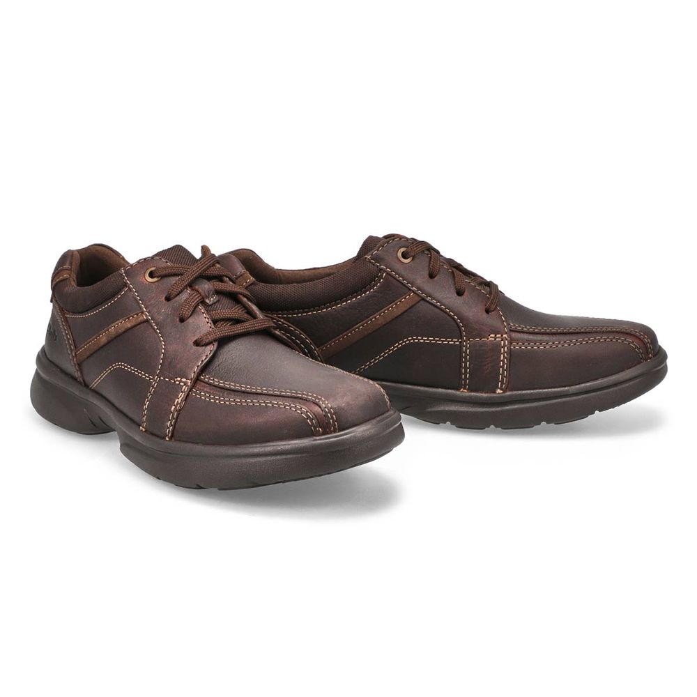 Mens Bradley Walk Lace Up Casual Loafer- Brown