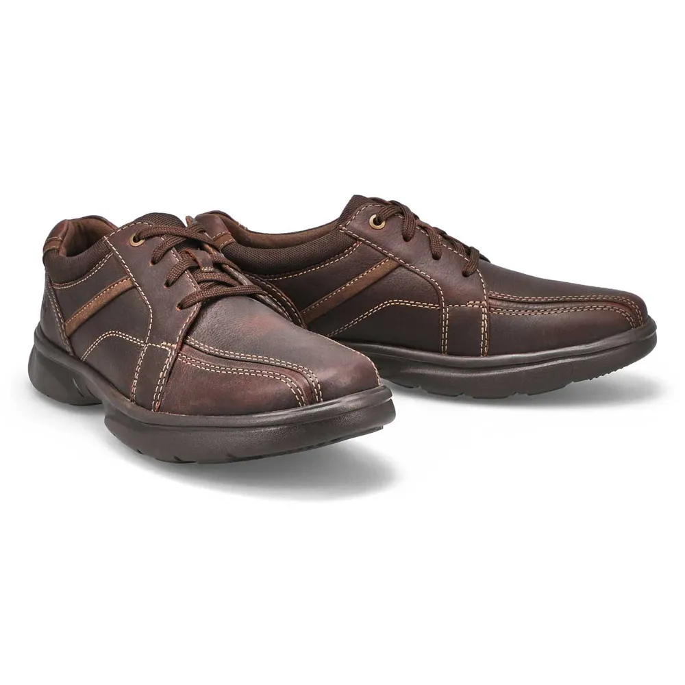 Mens Bradley Walk Lace Up Casual Loafer- Brown