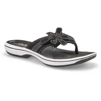 Womens Brinkley Thong Sandal - Black