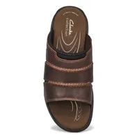 Mens Walkford Easy Wide Casual Sandal - Brown