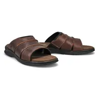 Mens Walkford Easy Wide Casual Sandal - Brown