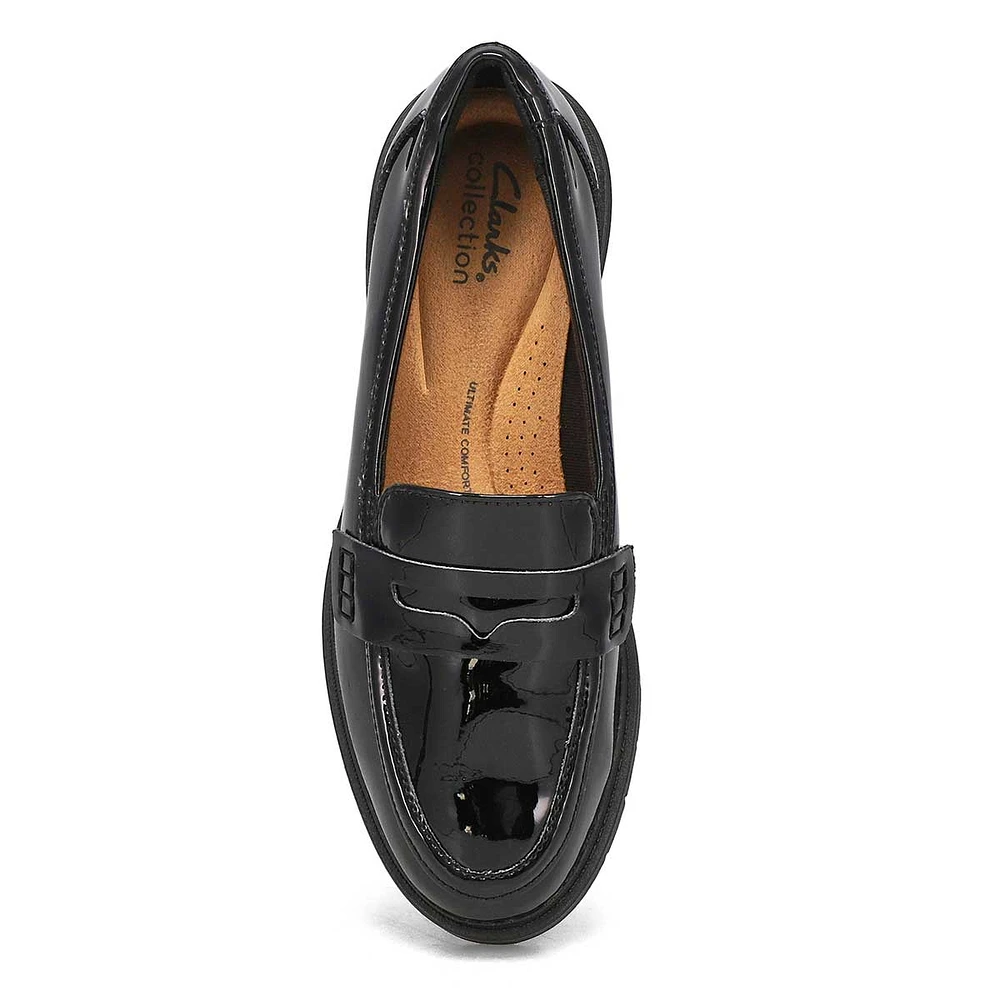 Womens Westlynn Ayla Wide Dress Loafer - Black Patent