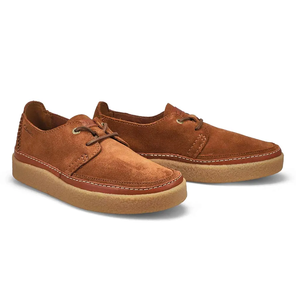 Mens Oakpark Lace Casual Shoe - Cola