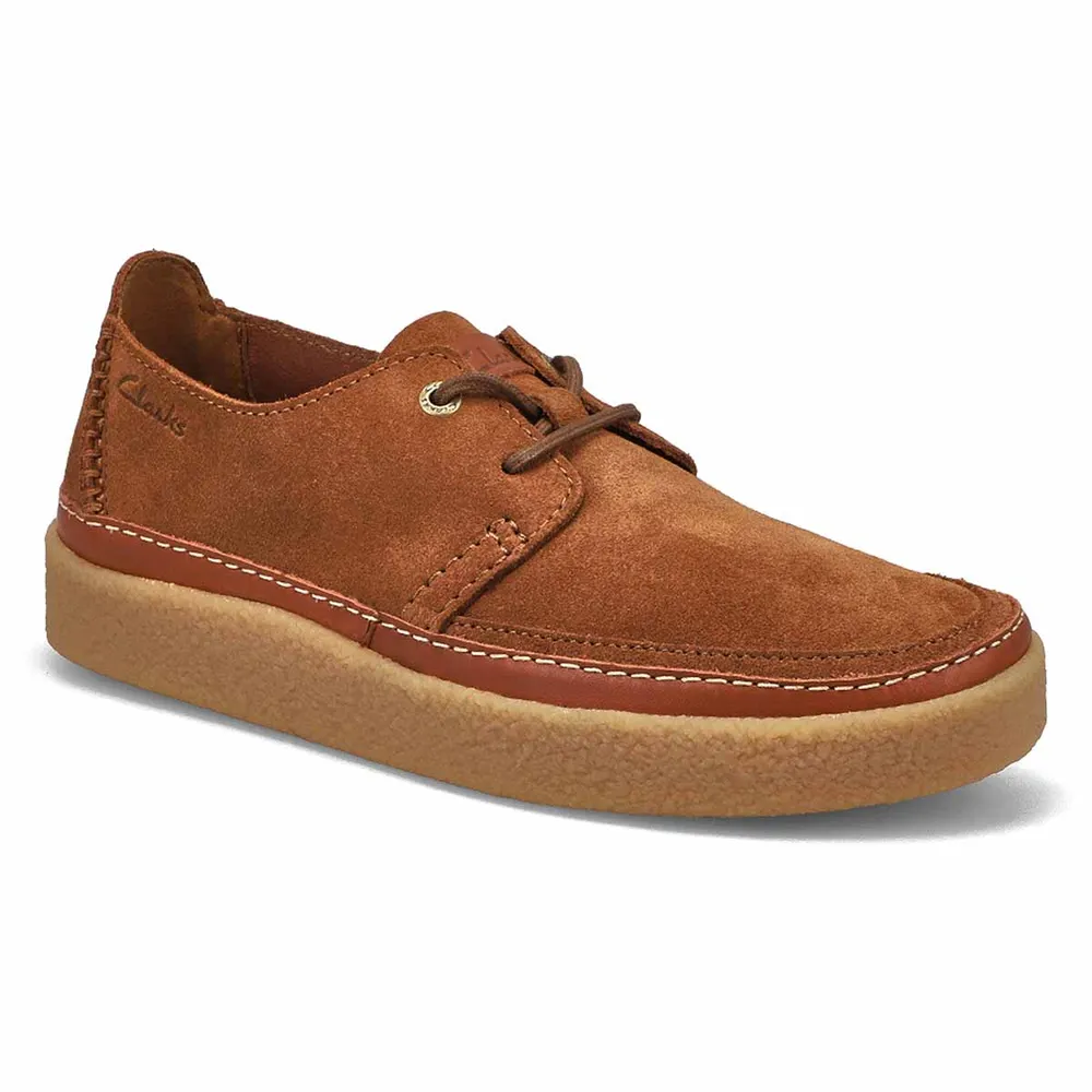 Mens Oakpark Lace Casual Shoe - Cola