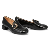 Womens Daiss30 Trim Loafer - Black Patent