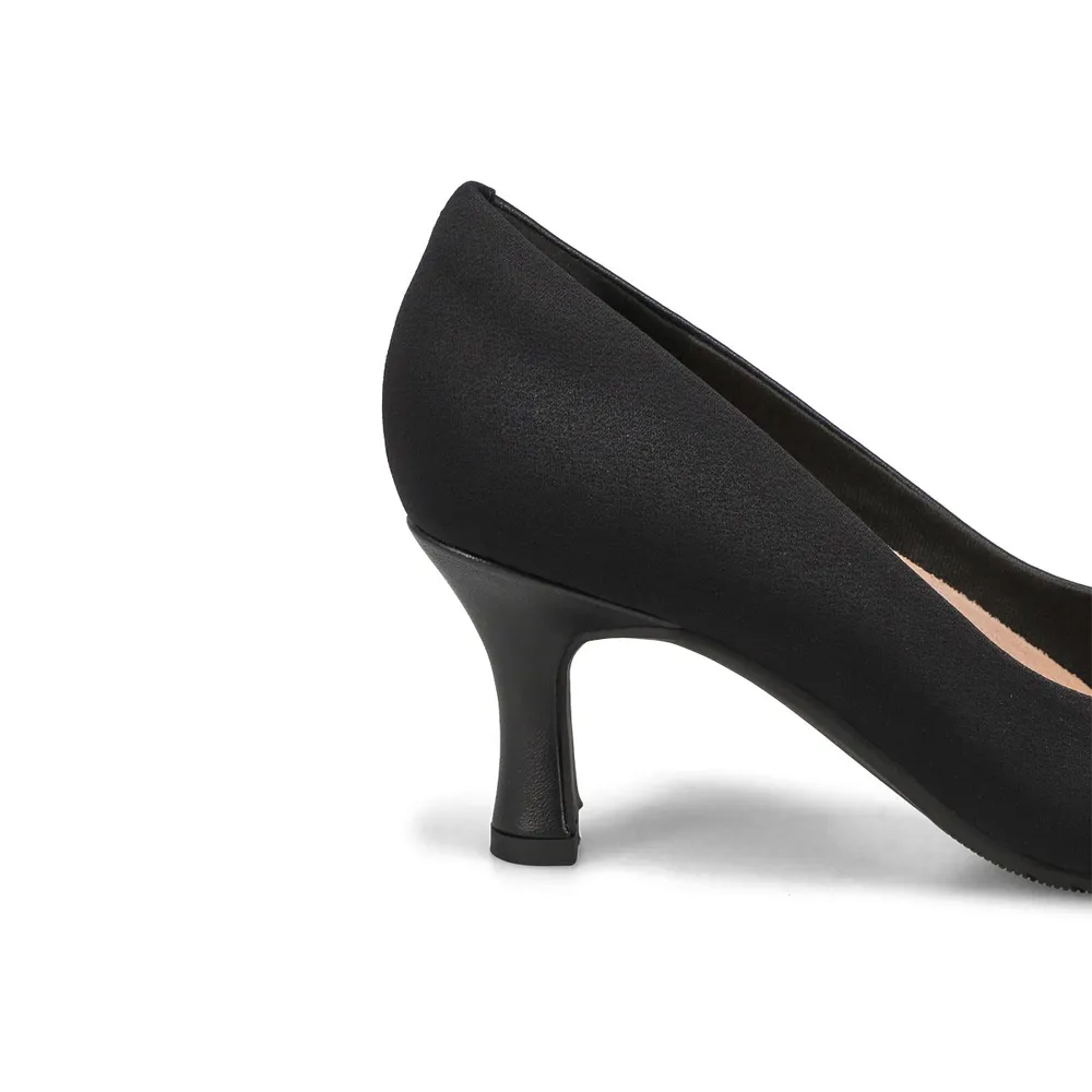 Womens Kataleyna Rose Dress Heel - Black