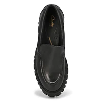 Womens Page Slip On Casual Loafer - Black