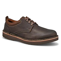 Mens Eastridge Low Wide Oxford - Dark Brown