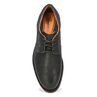 Mens Monahan Plain Wide Oxford Dress Shoe - Black