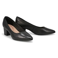 Womens Ellanie Hope Wide Dress Heel - Black