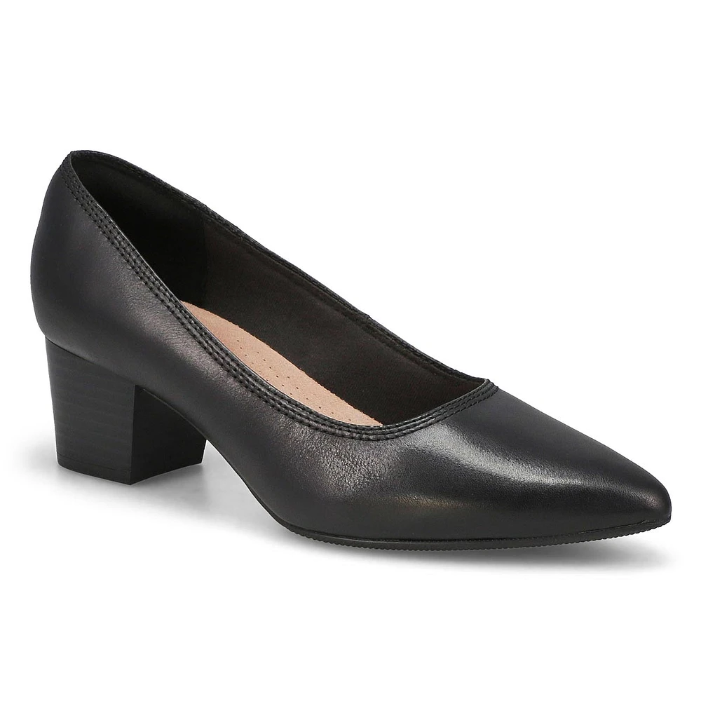 Womens Ellanie Hope Wide Dress Heel - Black