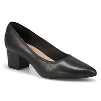 Womens Ellanie Hope Wide Dress Heel - Black