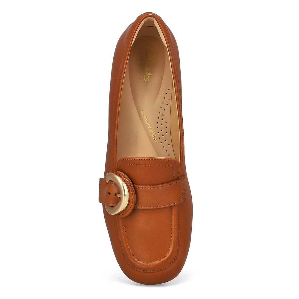 Womens Daiss30 Trim Loafer - Dark Tan