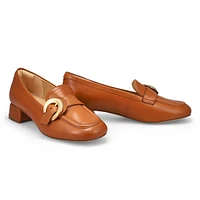 Womens Daiss30 Trim Loafer - Dark Tan