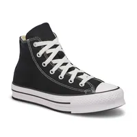 Kids Chuck Taylor All Star Eva Lift Hi Top Platform Sneaker - Black/White