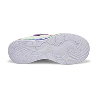 Girls  Unicorn Chaser Light Up Sneaker - Lavender/Multi