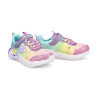 Girls Unicorn Dreams Sneaker - Purple/Multi