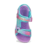 Girls Unicorn Dreams Sandal - Print Multi