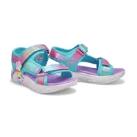 Girls Unicorn Dreams Sandal - Print Multi