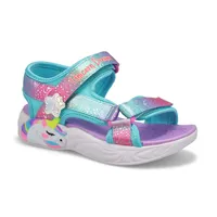 Girls Unicorn Dreams Sandal - Print Multi