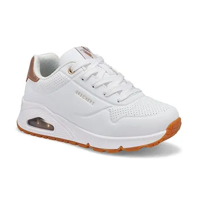 Girls Uno Gen 1 Shimmer Away Sneaker - White
