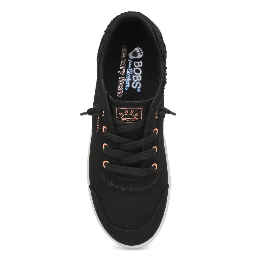 Womens Bobs B Cute Slip On Sneaker - Black