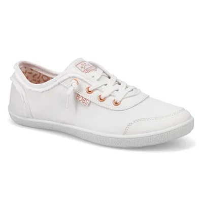 Womens Bobs B Cute Slip On Sneaker - White