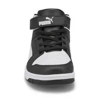 Kids Rebound Layup SL V PS High Top Sneaker - Black/White