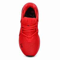 Mens Softride Enzo Evo Lace Up Sneaker - Red/Black