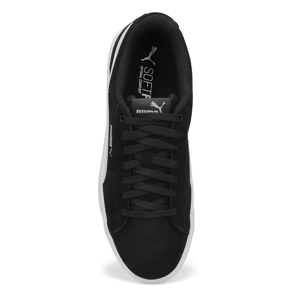 Womens  Vikky 3.0 Lace Up Sneaker - Black/White/Silver