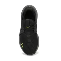 Boys Softride Enzo Evo Jr Sneaker - Black/Lime