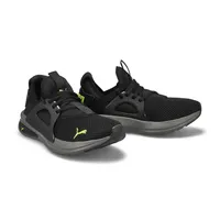 Boys Softride Enzo Evo Jr Sneaker - Black/Lime