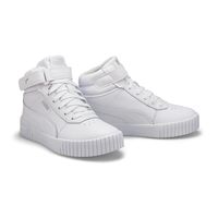 Girls Carina 2.0 Mid Sneaker - White