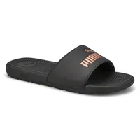 Womens Cool Cat 2.0 BX Slide Sandal - Black/Rose Gold