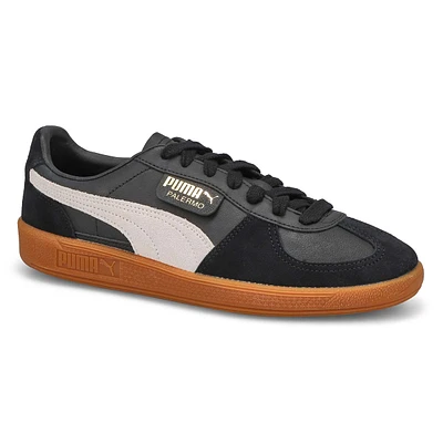 Mens Palermo Lace Up Sneaker - Black/Feather Gray/Gum