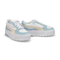 Girls  Karmen II Idol Jr Platform Sneaker - White/Alpine Snow/Frosted Dew