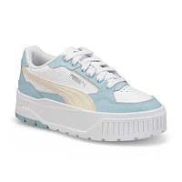 Girls  Karmen II Idol Jr Platform Sneaker - White/Alpine Snow/Frosted Dew