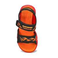 Boys Themo-Splash Sandal - Black/Red