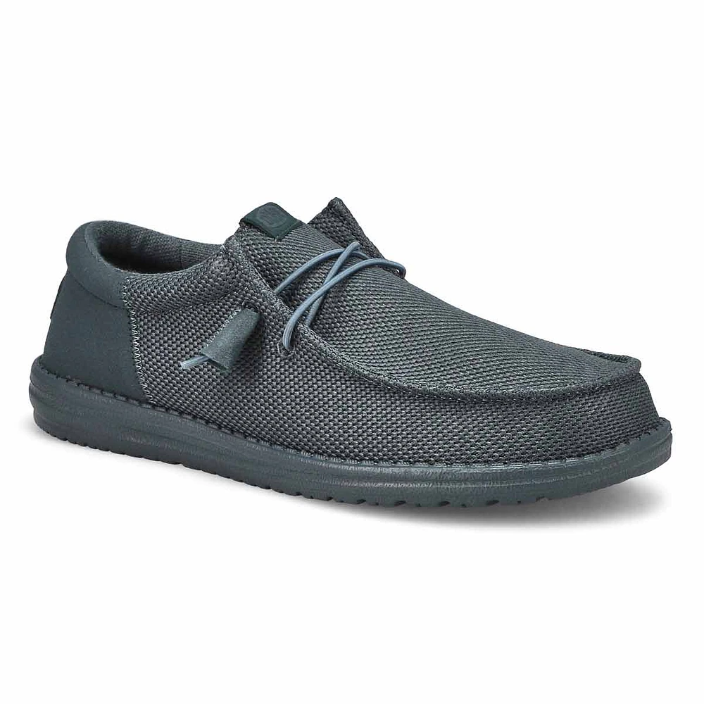 Mens Wally Funk Mono Casual Shoe - Dark Slate