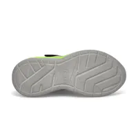 Boys Erupters IV Light Up Sneaker - Black/Lime