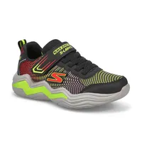 Boys Erupters IV Light Up Sneaker - Black/Lime