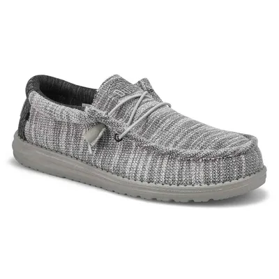 Mens Wally Stretch Mix Casual Shoe